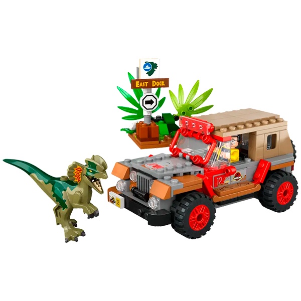 Lego Jurassic World 76958 - Emboscada al Dilofosaurio - Imatge 1