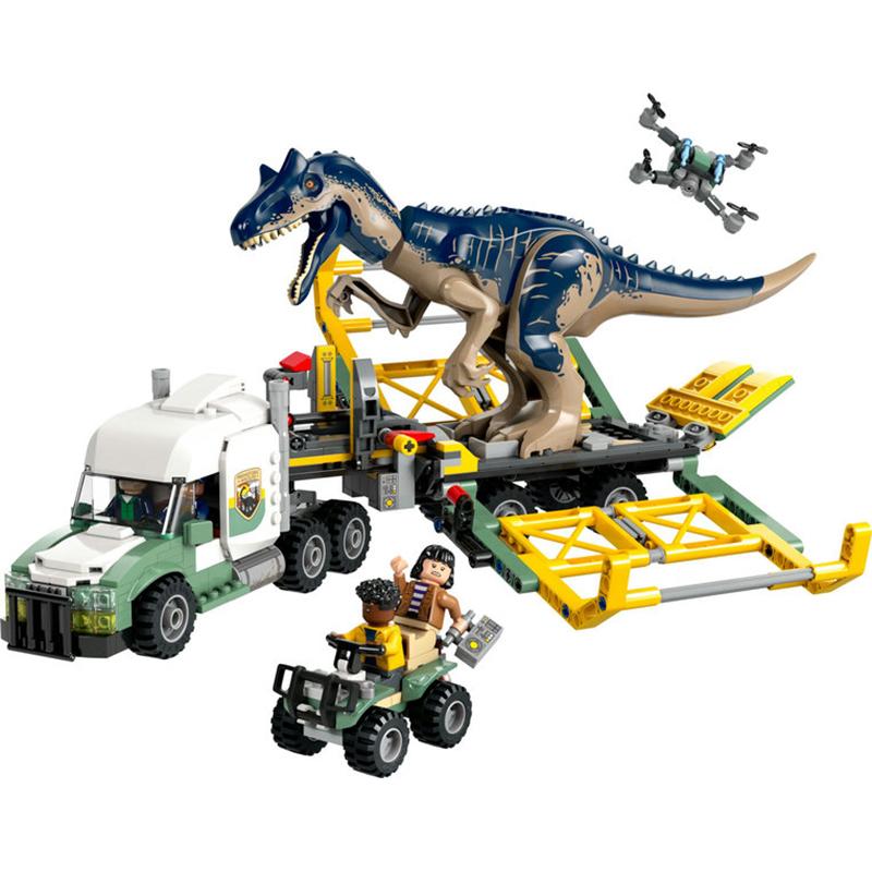 Lego Jurassic World 76966 - Misiones Dinosaurio: Camión de Transporte del Allosaurus - Imagen 