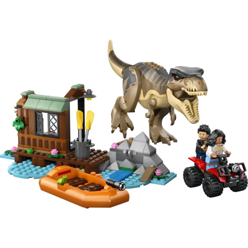 Lego Jurassic World 76975 - Fuga pelo Rio e T-Rex à Caça - Imagem 2