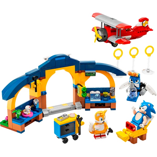 Lego 76991 Sonic the Hedgehog Avião Tornado e Oficina de Tails - Imagem 1
