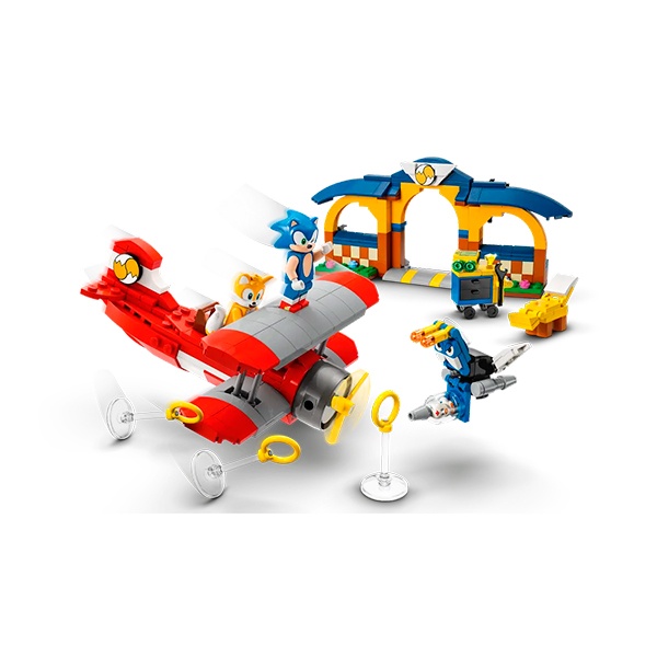 Lego 76991 Taller y Avión Tornado de Tails - Imagen 2