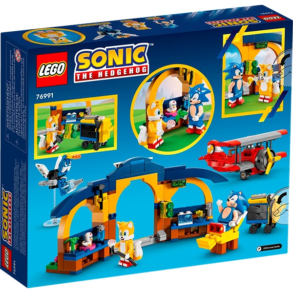 Lego 76991 Sonic the Hedgehog Avião Tornado e Oficina de Tails - Imagem 3