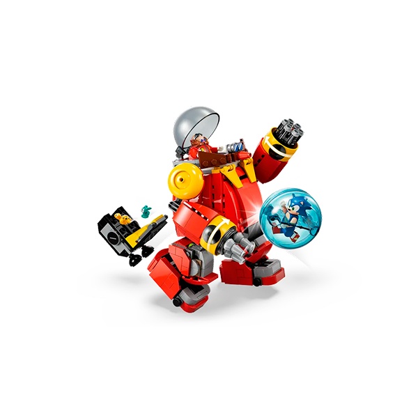Lego 76993 Sonic The Hedgehog Sonic vs. Robot Death Egg del Dr. Eggman - Imagen 4