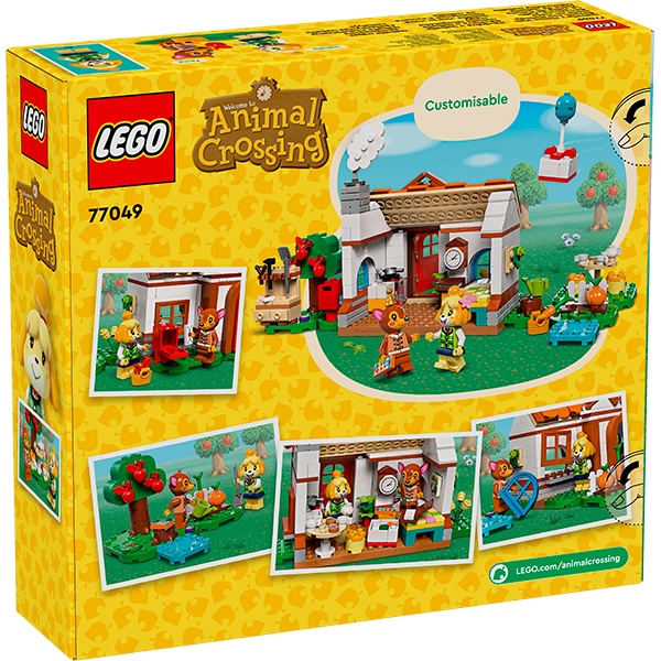 Lego 77049 Animal Crossing La Visita de Canela y Minifiguras de Personajes - Imagen 1