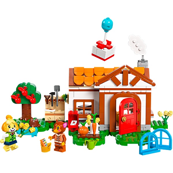 Lego 77049 Animal Crossing La Visita de Canela y Minifiguras de Personajes - Imatge 3