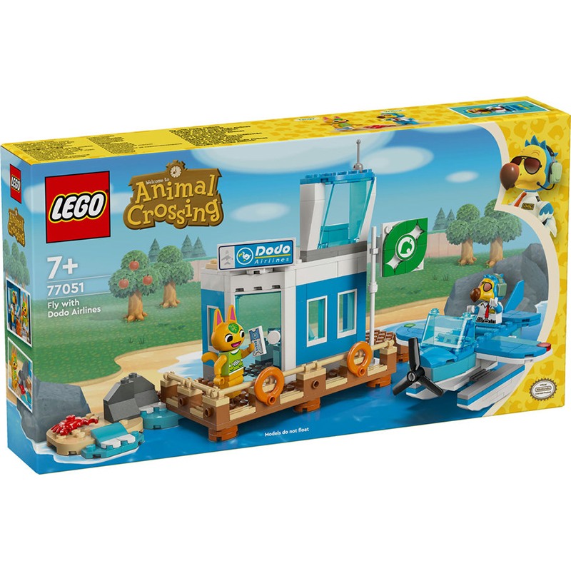 Lego Animal Crossing 77051 - Voo com a Dodo Airlines