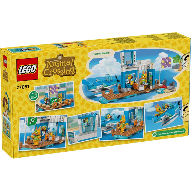 Lego Animal Crossing 77051 - Voo com a Dodo Airlines - Imagem 1