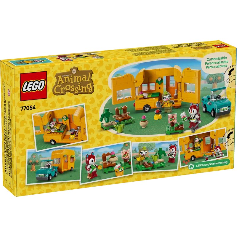 Lego Animal Crossing 77054 - Loja de caravanas e jardins de Gandulio - Imagem 1