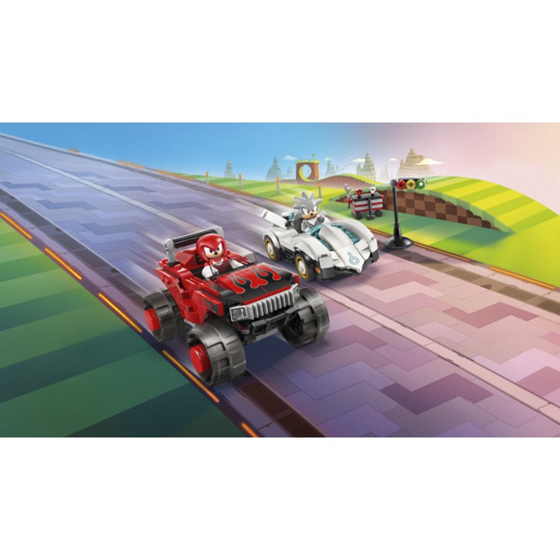 Lego Sonic 77118 - Coche de Silver vs. Monster Truck de Knuckle - Imagen 5