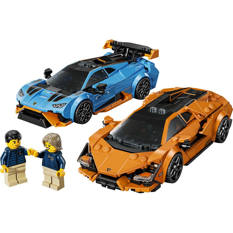 Lego Speed Champions 77238 - Coches Lamborghini Revuelto y Huracán - Imagen 2