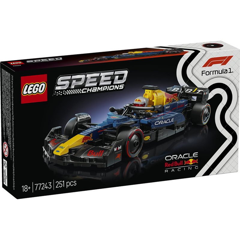 Lego Speed Champions 77243 - Coche de Carreras Oracle Red Bull Racing RB20 F1