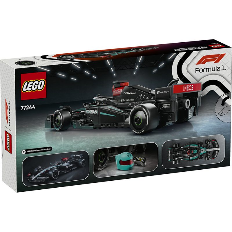 Lego Speed Champions 77244 - Coche de Carreras Mercedes-AMG PETRONAS F1 Team - Imagen 1