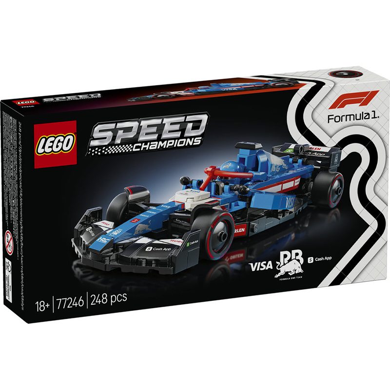 Lego Speed Champions 77246 - Coche Visa Cash App RB VCARB 01 F1