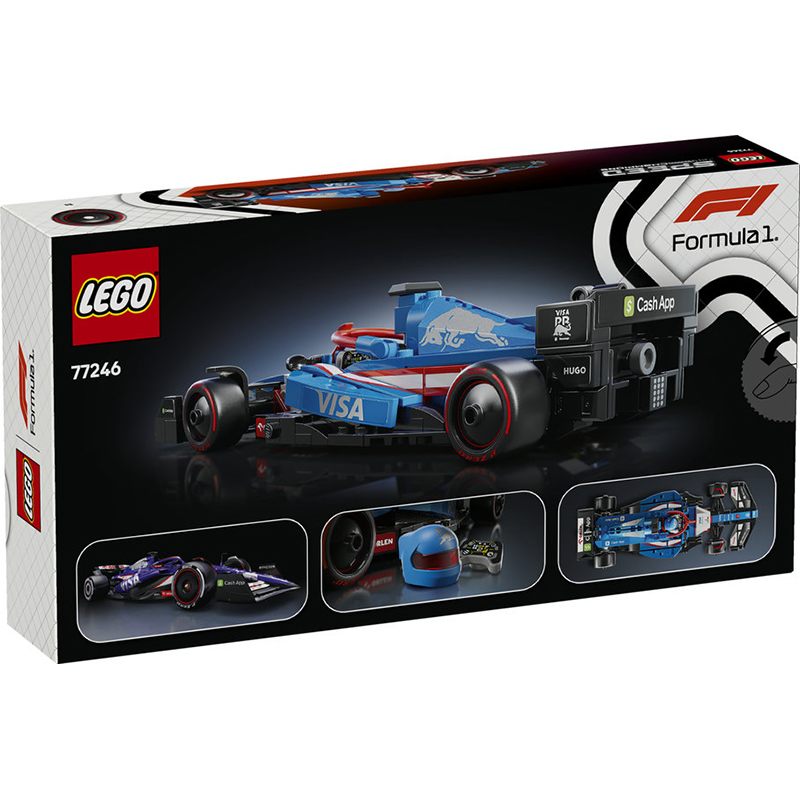 Lego Speed Champions 77246 - Coche Visa Cash App RB VCARB 01 F1 - Imagen 1