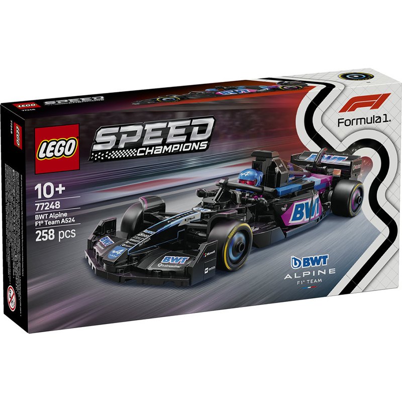 Lego Speed Champions 77248 - Coche de Carreras BWT Alpine F1 Team A524