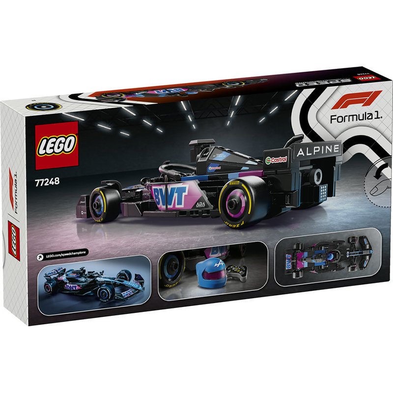 Lego Speed Champions 77248 - Coche de Carreras BWT Alpine F1 Team A524 - Imagen 1