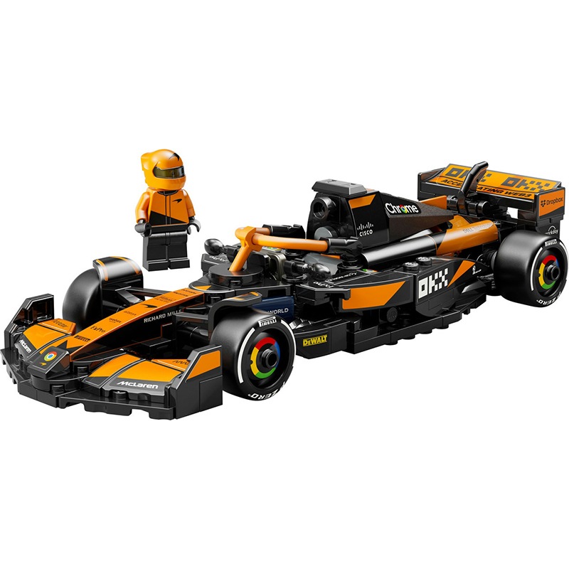 Lego Speed Champions 77251 - Coche de Carreras McLaren F1 Team MCL38 - Imagen 2