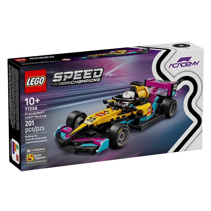 Lego Speed Champions 77258 - Coche de Carreras F1 Academy