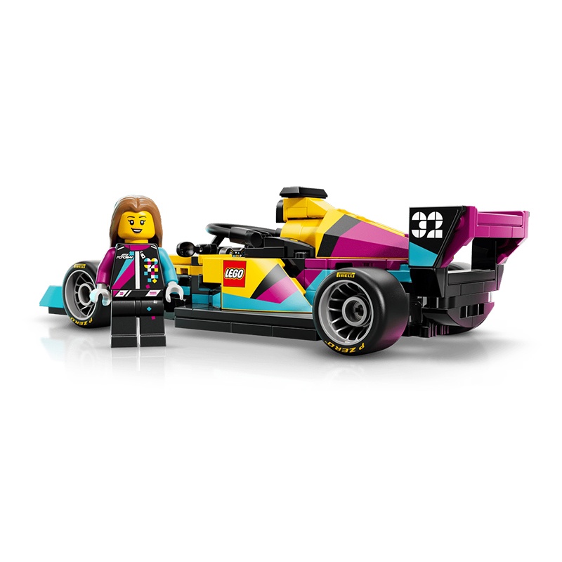 Lego Speed Champions 77258 - Coche de Carreras F1 Academy - Imagen 2