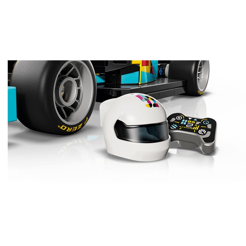 Lego Speed Champions 77258 - Coche de Carreras F1 Academy - Imagen 6