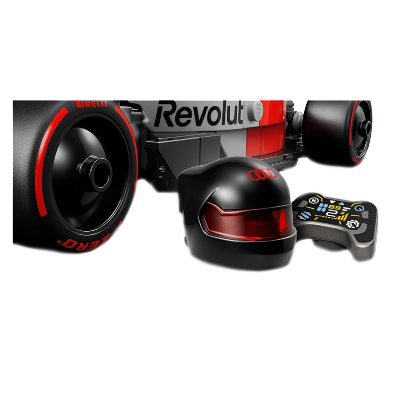 Lego Speed Champions 77259 - Carro de Corrida Audi Revolut F1 - Imagem 4