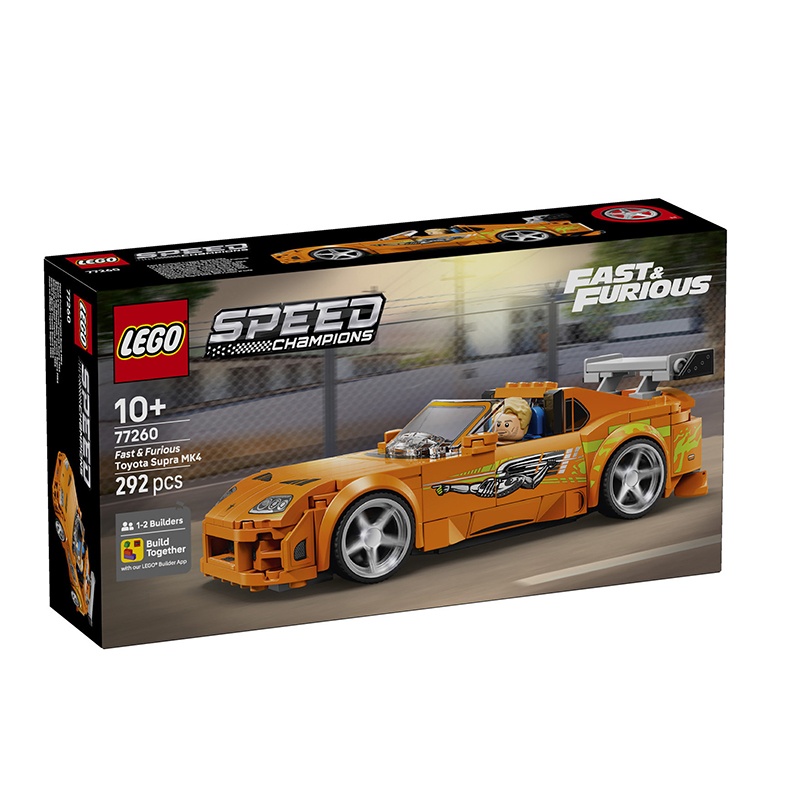 Lego Speed Champions 77260 - Toyota Supra MK4 de A Todo Gas