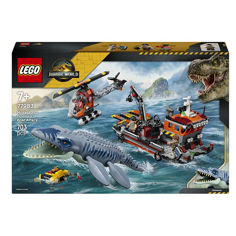 Lego Jurassic World 77983 - Ataque do Dinossauro Marinho Mosasaurus