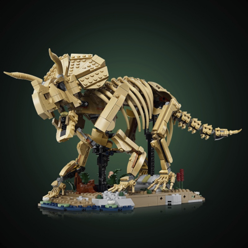 Lego Jurassic World 77985 - Fósiles de Dinosaurio: Triceratops - Imagen 3