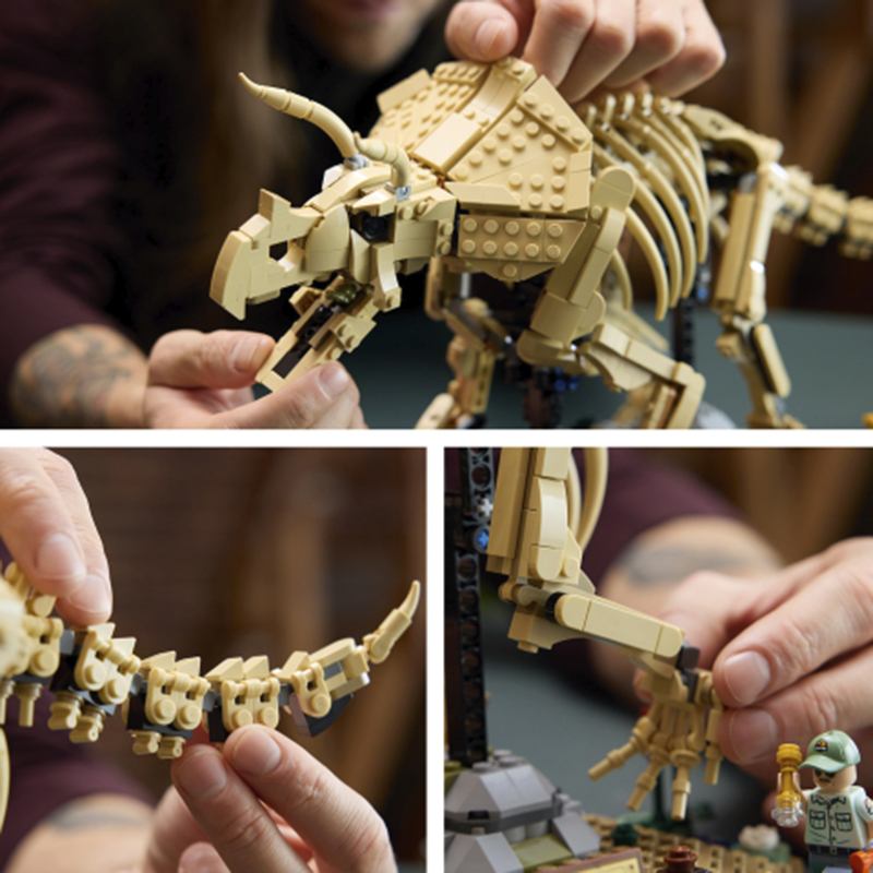 Lego Jurassic World 77985 - Fósiles de Dinosaurio: Triceratops - Imagen 4