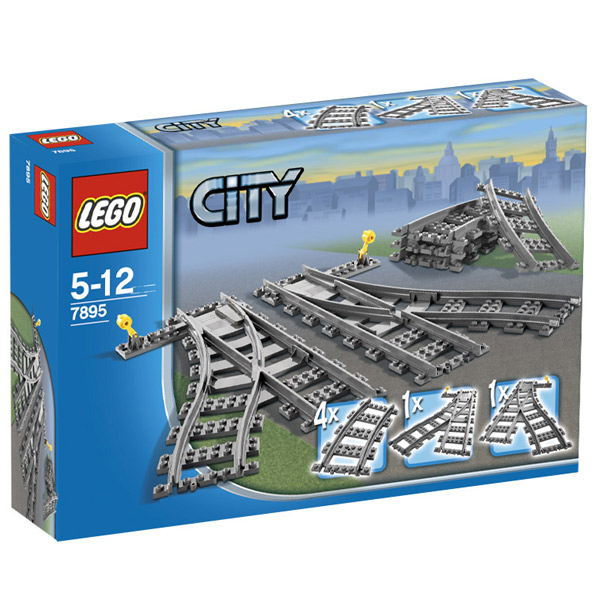 Lego City 7895 Cambios de Vías Tren - Imagen 1