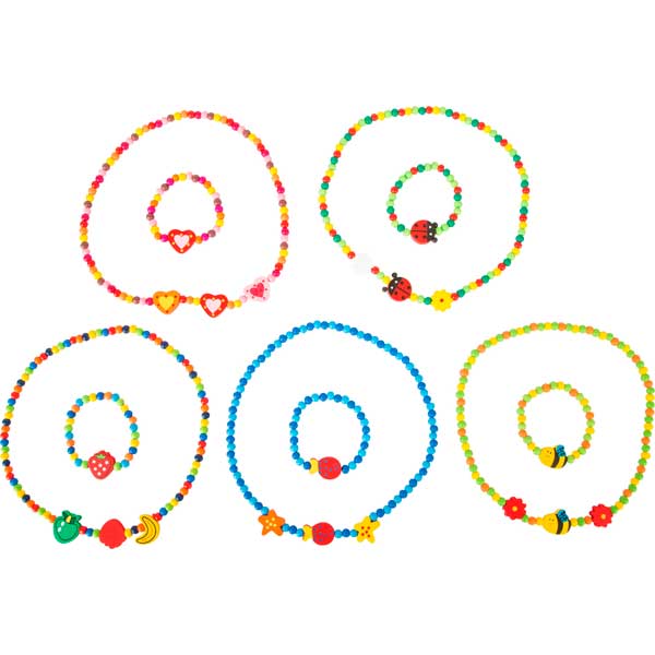 Collaret de Fusta de Colors - Imatge 1
