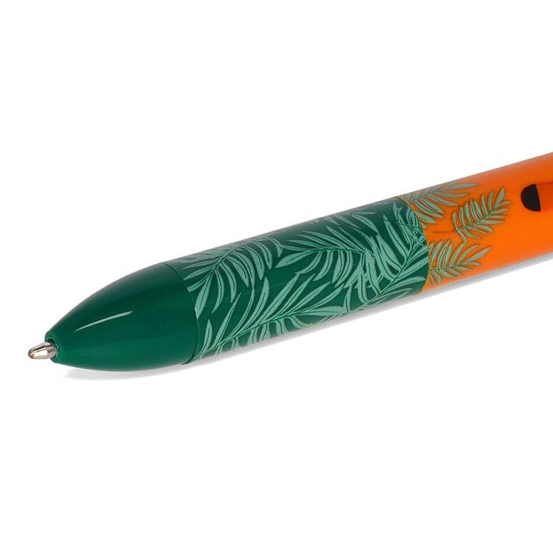 Caneta Esferográfica de Duas Cores ClickandClack Tigre LEGAMI - Imagem 1