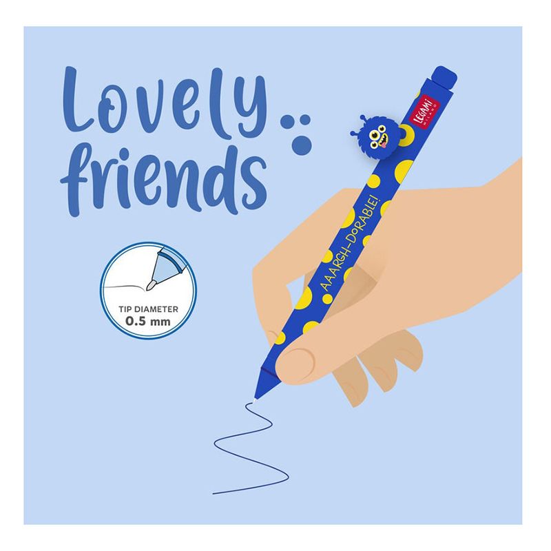 Caneta de Gel Monster LEGAMI - Imagem 2