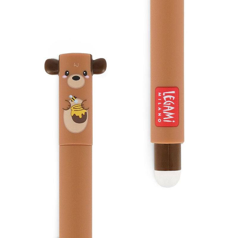 Caneta Gel Apagável Urso LEGAMI - Imagem 2