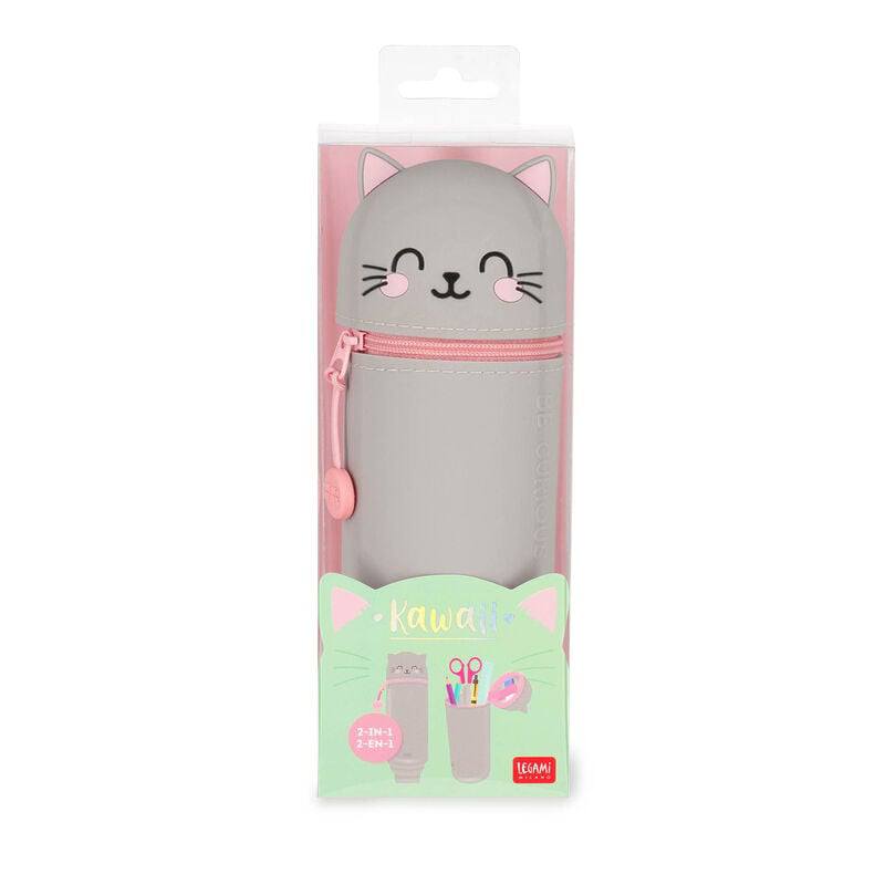 Estojo de Silicone Kawaii Kitty LEGAMI - Imagem 3