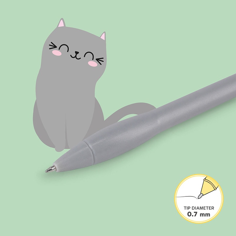 Caneta Brilhante Writing is Magic Gato LEGAMI - Imagem 2