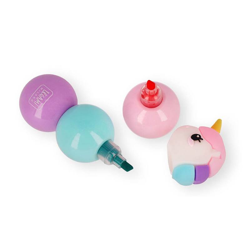Marcador 3 em 1 Unicorn LEGAMI - Imagem 1