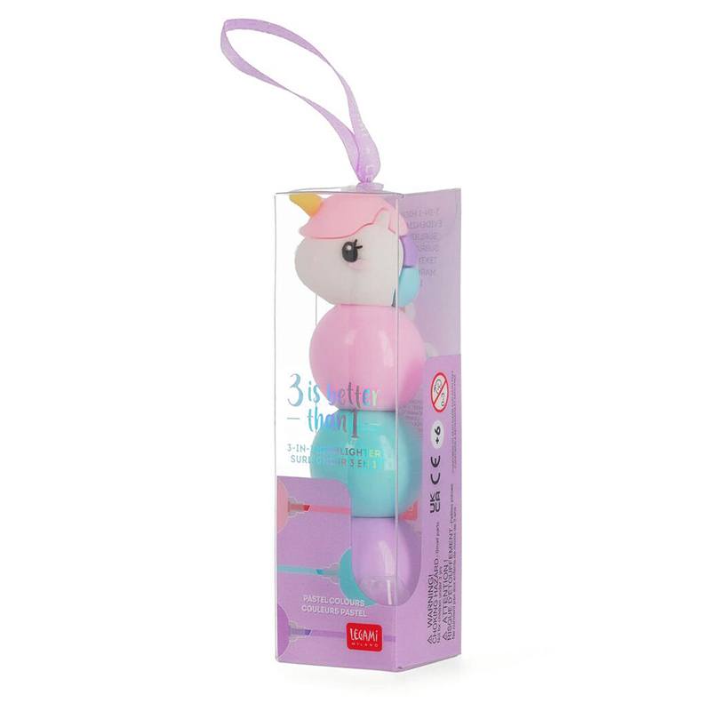 Marcador 3 em 1 Unicorn LEGAMI - Imagem 4