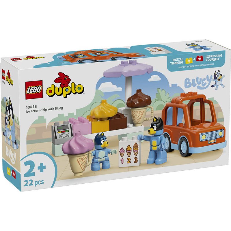 Lego Duplo Bluey 10458 - Excursión a la Heladería con Bluey