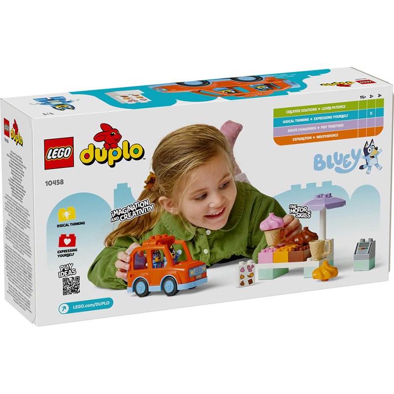 Lego Duplo Bluey 10458 - Excursión a la Heladería con Bluey - Imagen 1