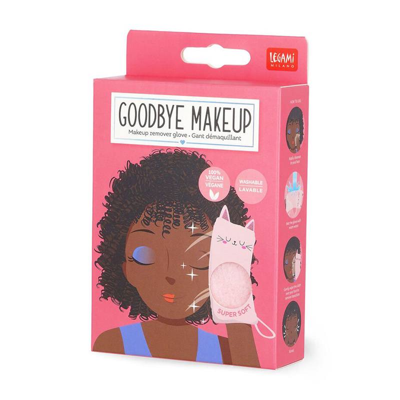 Luvas Desmaquilhante Goodbye Makeup! Kitty LEGAMI - Imagem 2