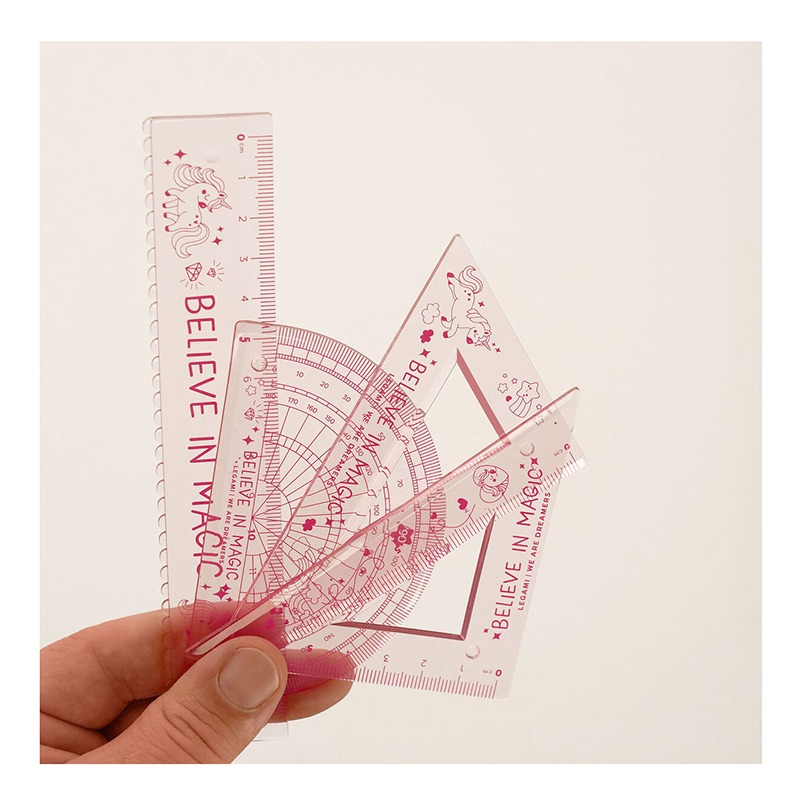 Conjunto de Geometria Unicorn LEGAMI - Imagem 2