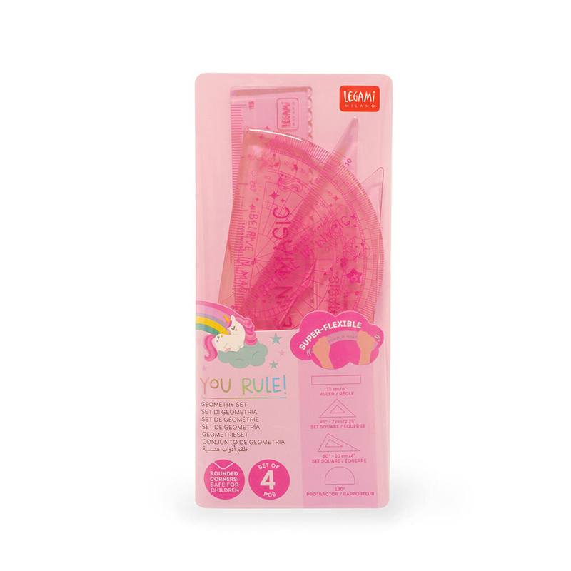 Conjunto de Geometria Unicorn LEGAMI - Imagem 3