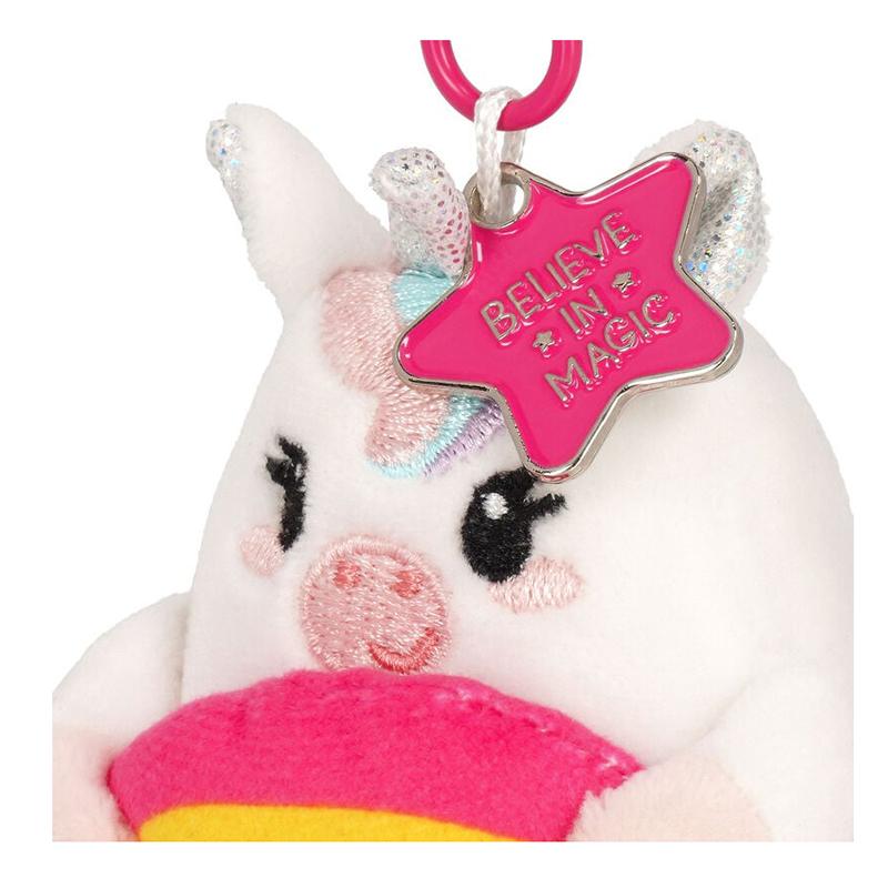 Porta-chaves de Peluche Super Soft Unicorn LEGAMI - Imagem 1