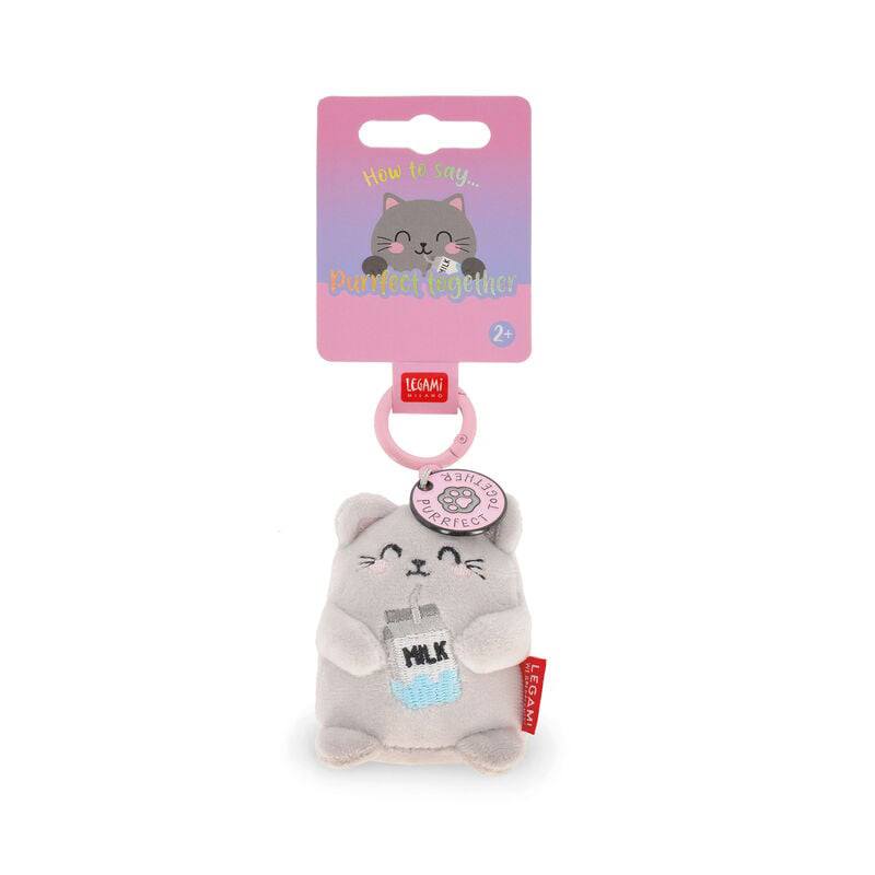 Chaveiro de Pelúcia Super Soft Kitty LEGAMI - Imagem 2