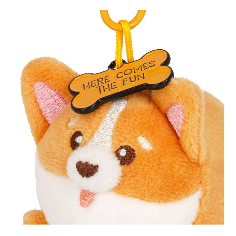 Chaveiro de Pelúcia Super Soft Corgie LEGAMI - Imagem 1
