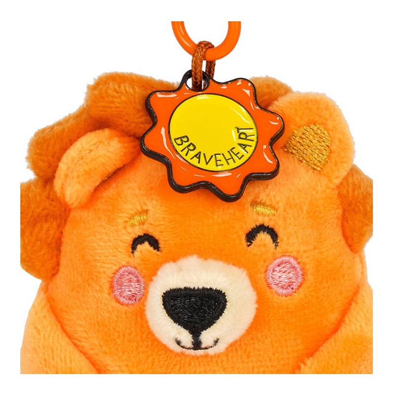 Chaveiro de Pelúcia Super Soft Lion LEGAMI - Imagem 1