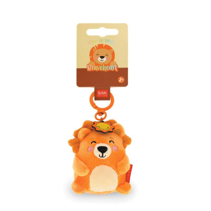 Chaveiro de Pelúcia Super Soft Lion LEGAMI - Imagem 2