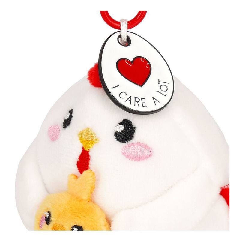 Chaveiro de Pelúcia Super Soft Hen LEGAMI - Imagem 1