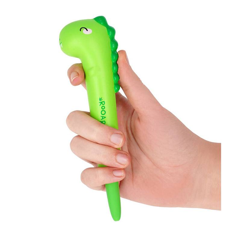 Caneta de Gel Anti-stress Squeezies Dino LEGAMI - Imagem 2